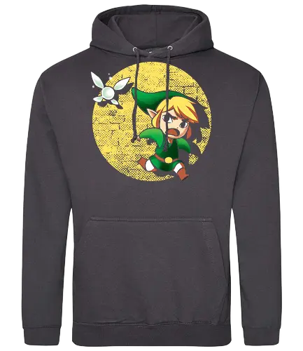 The Adventures of Hero of Time - gaming, mashup, Hero of Time, comic, Princess - Standard Hoodie