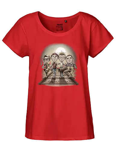 Stand By Me - movie, classic, creepy, fun, literatur, king, stephen, stand by me - Fairtrade Girl Shirt