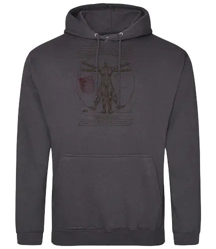Vitruvian Titan - anime, manga, titan, attack, da vinci, mashup - Standard Hoodie