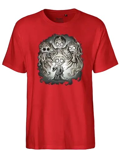 Nightmares - harry, magic, castle, england, magie, zauberer, zauberei, buch, bücher, book, nightmare, alptraum - Fairtrade T-Shirt