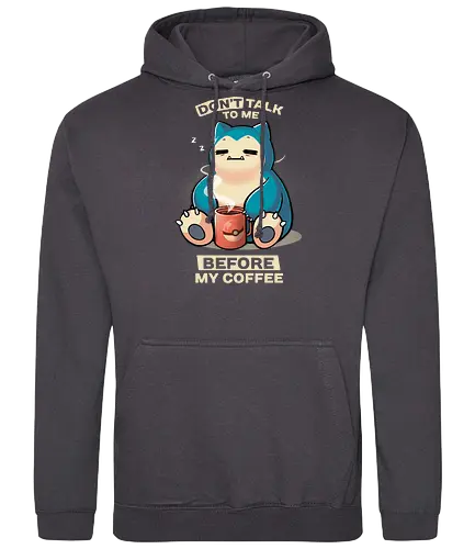 Don't talk to me - gaming, mashup, coffee, kaffee, grumpy, pocket, monster - Standard Hoodie