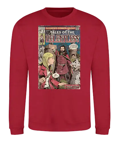 The Relentless - tv, series, What we do, shadows, vampire, vampire slayer, buffy, comic, mashup - Sweatshirt