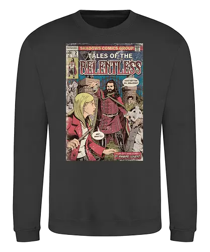 The Relentless - tv, series, What we do, shadows, vampire, vampire slayer, buffy, comic, mashup - Sweatshirt