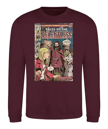 The Relentless - tv, series, What we do, shadows, vampire, vampire slayer, buffy, comic, mashup - Sweatshirt