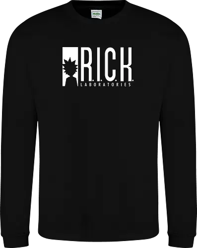 Rick Laboratories - starlabs, the flash, mashup, labor, crazy science, adult, cartoon, trickfilm - Sweatshirt