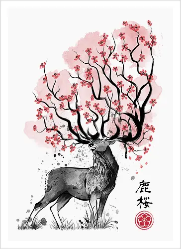 Sakura Deer 