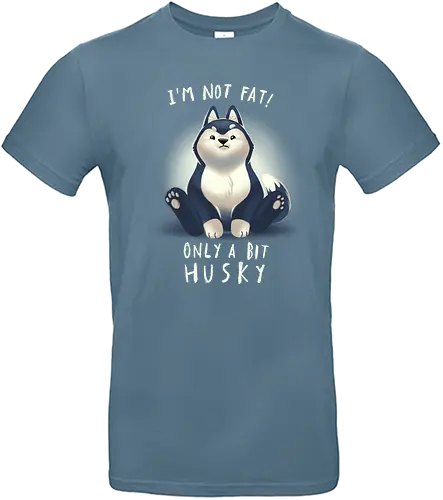 Husky husky - Husky, animals, Not fat, Body positivity, fun - Standard T-Shirt