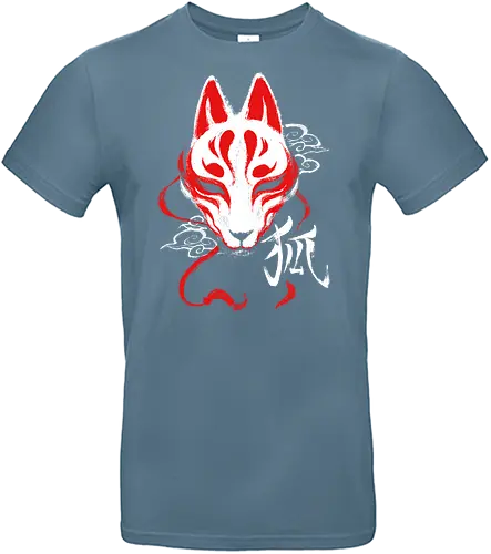 Kitsune mask - kitsune, mask, fuchs, nippon, japan - Standard T-Shirt
