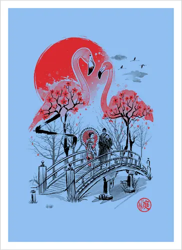 Flamingo Garden
