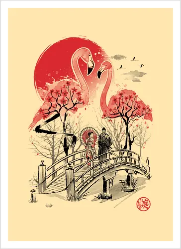 Flamingo Garden