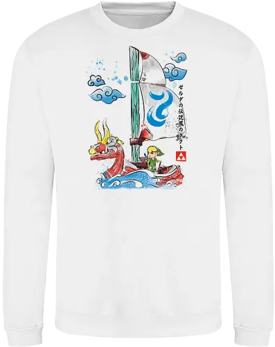 Sailing with the Wind Watercolor