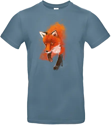 Fox ink - fuchs, herbst, autumn, animal, cute - Standard T-Shirt
