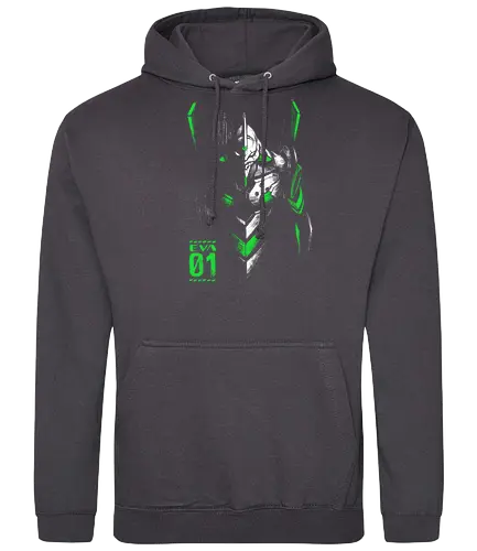 EVA01 ink - eva01, Shinji, NGE, evangelion, mecha, anime, classic - Standard Hoodie