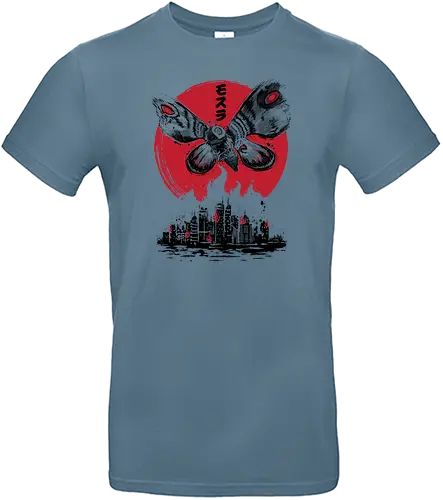 Giant Moth Attack - moth, kaiju, japan, nippon, monster, attack, movie, film, titan - Standard T-Shirt