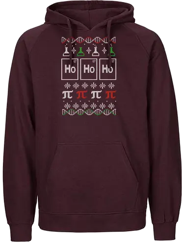 Science Christmas - weihnachten, science, Ugly christmas swter, Ugly swter - Fairtrade Hoodie