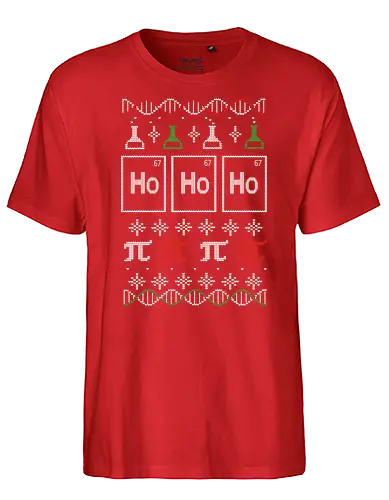 Science Christmas - weihnachten, science, Ugly christmas swter, Ugly swter - Fairtrade T-Shirt