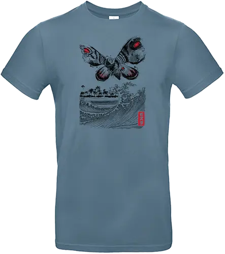 The Rise of the Giant Moth - moth, monster, titan, kaiju, film, movie, japan, nippon - Standard T-Shirt