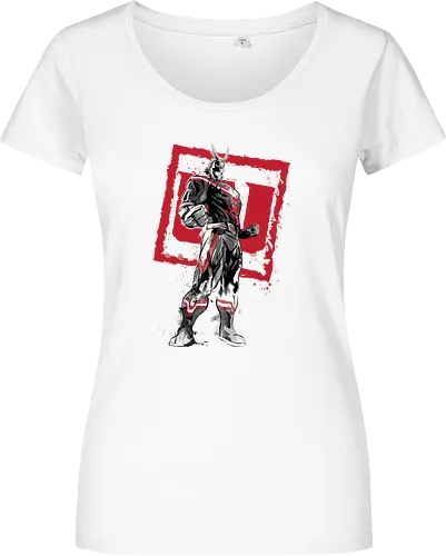 All Might Sumi-e