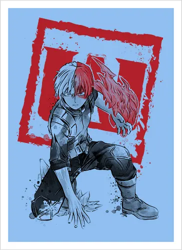 Todoroki sumi-e