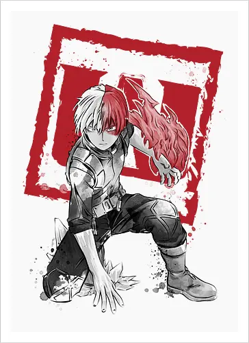 Todoroki sumi-e