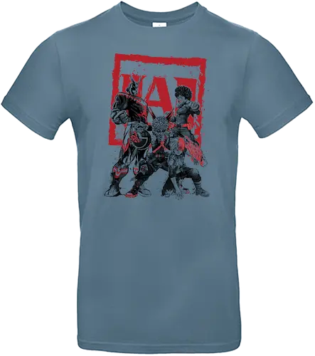 My Heroes Sumi-E - Hiroaka, katsuki bakugo, all might, saiyan, izuku midoriya, ochako uraraka, shoto todoroki, manga, anime, boku no hero, izuku, tenya iida, deku, Academia - Standard T-Shirt