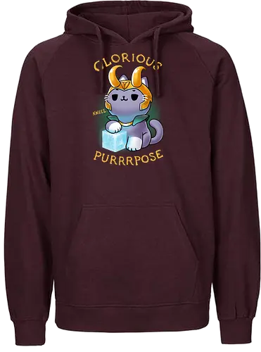 Variant Kitty - cat, kitty, god, mischief, Variant, time - Fairtrade Hoodie
