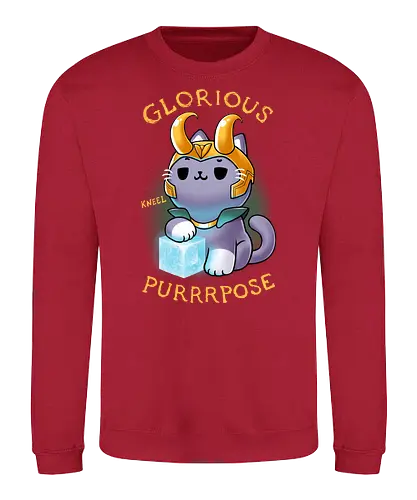 Variant Kitty - cat, kitty, god, mischief, Variant, time - Sweatshirt
