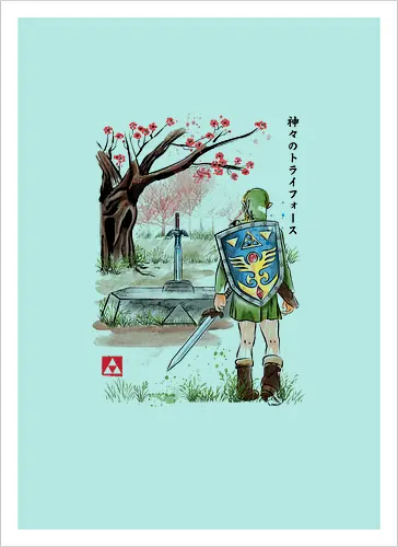 A Hero of Time to the Watercolor