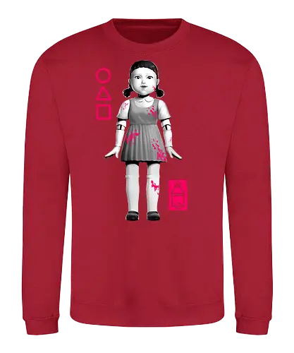 Green Light Red Light - squid, game, k-drama, tv - Sweatshirt