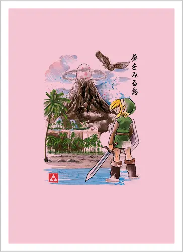 Hero's Awakening Watercolor