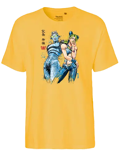 Stone Free - jojos bizarre adventure, killer queen, manga, jojos, anime, battle tendency, vento aureo, jojolion, joseph, stand, stardust crusaders, joestar, jotaro kujo, phantom blood, jn pierre polnareff, Dinokage kira, diamond is unbrkable - Fairtrade T-Shirt