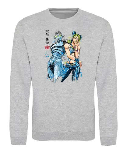 Stone Free - jojos bizarre adventure, killer queen, manga, jojos, anime, battle tendency, vento aureo, jojolion, joseph, stand, stardust crusaders, joestar, jotaro kujo, phantom blood, jn pierre polnareff, Dinokage kira, diamond is unbrkable - Sweatshirt