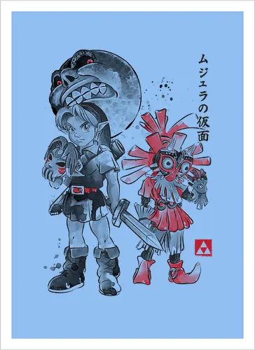 Majora's Sumi-e