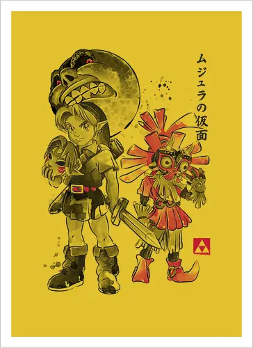 Majora's Sumi-e