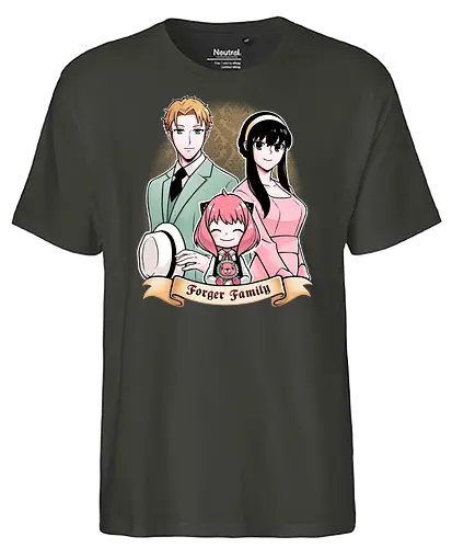 Portrait Family - Spy, family, anime, manga - Fairtrade T-Shirt