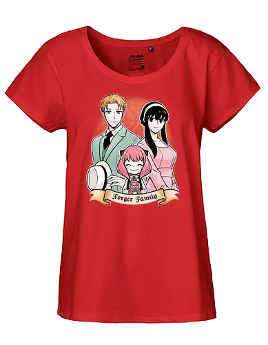 Portrait Family - Spy, family, anime, manga - Fairtrade Girl Shirt