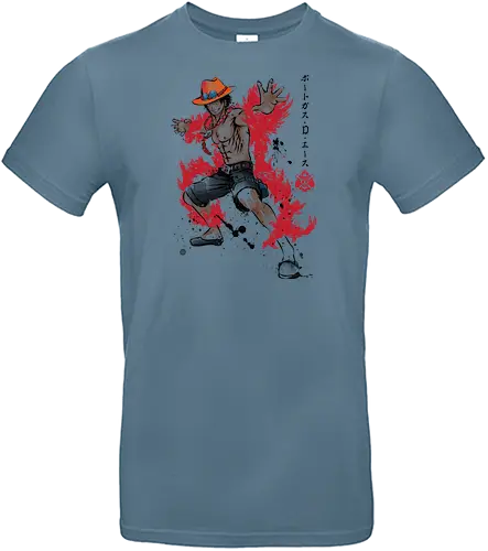 Fire Fist Ace - anime, Trafalgar, manga - Standard T-Shirt