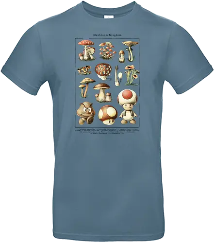 Mushroom Kingdom - mushroom, Funghi, pilz, gaming - Standard T-Shirt