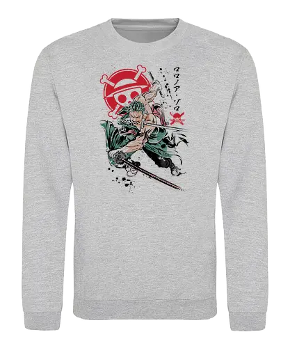 Pirate Hunter - anime, manga, straw hat pirates, pirate, luffy - Sweatshirt