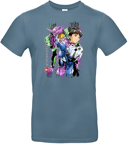 UNIT-01 - anime, manga, evangelion, Unit, 01, gundam - Standard T-Shirt