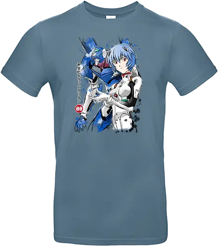 UNIT-00 - anime, manga, evangelion, Unit, gundam, robot - Standard T-Shirt