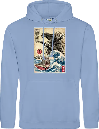 Orca in Japan Woodblock