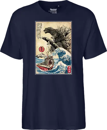 Orca in Japan Woodblock