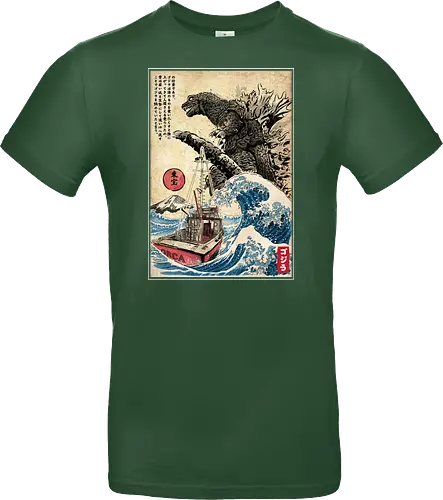 Orca in Japan Woodblock