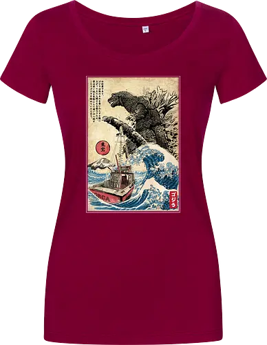 Orca in Japan Woodblock