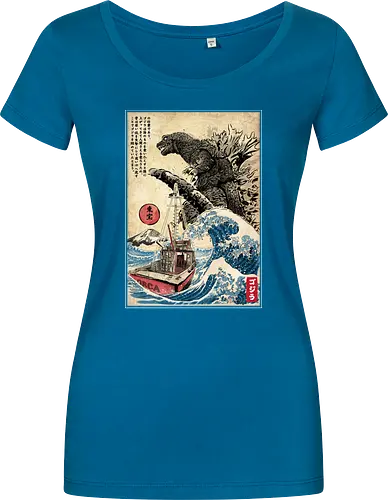 Orca in Japan Woodblock