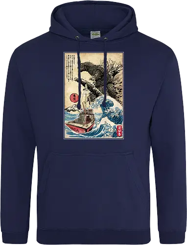 Orca in Japan Woodblock