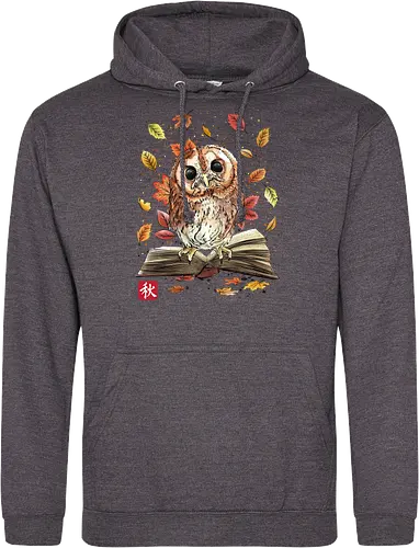 Owl Leaves and Books