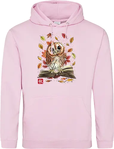Owl Leaves and Books