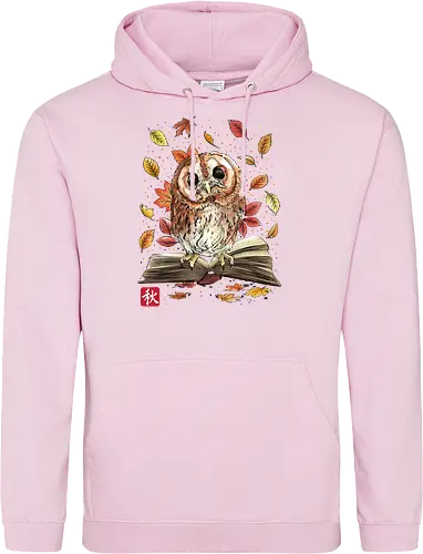 Owl Leaves and Books